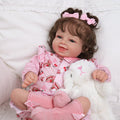 Babeside Coral 20'' Reborn Infant Baby Girl Smiling Awake Sweet Cherry Cake Pink