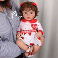 Babeside Daisy 20'' Adorable Realistic Reborn Baby Doll Girl with Heartbeat Coos and Breath