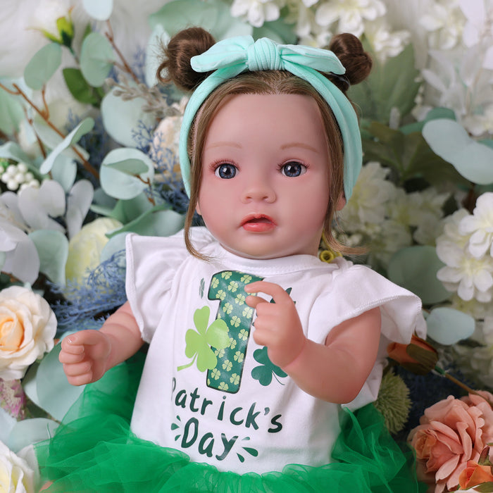 Babeside Daisy 20'' Awake Reborn Baby Doll Girl The Idyllic Princess Babies Looks Real St. Patrick's Day(Pre-Order, Ship Date: March 15）