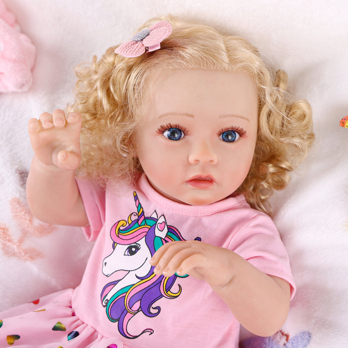 Babeside Daisy 20'' Cutest Realistic Reborn Baby Doll Girl Blonde Hair Princess