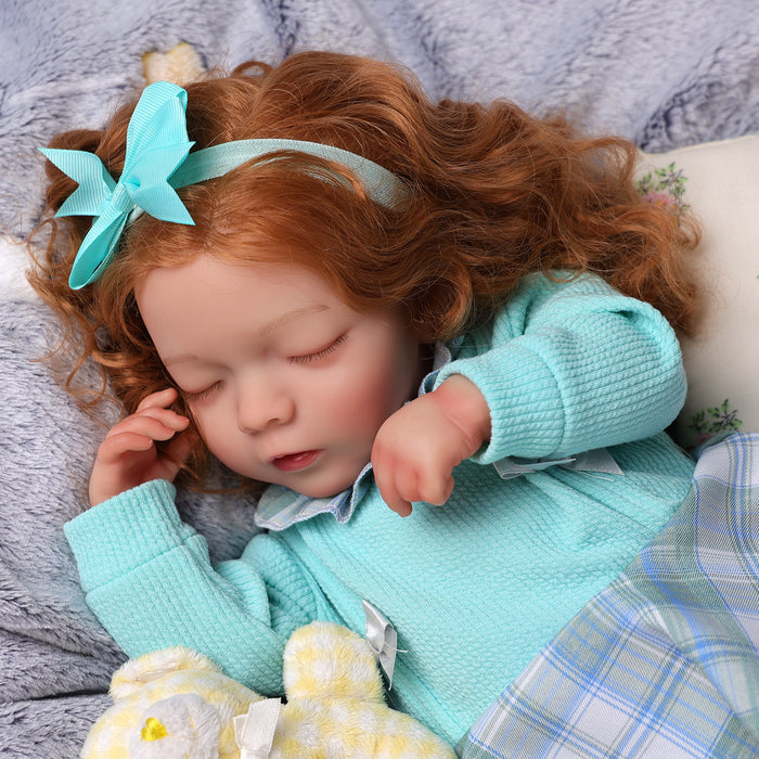 Babeside Daisy 20'' Reborn Baby Doll Girl Lovely Sleeping Mint Blue Fairy