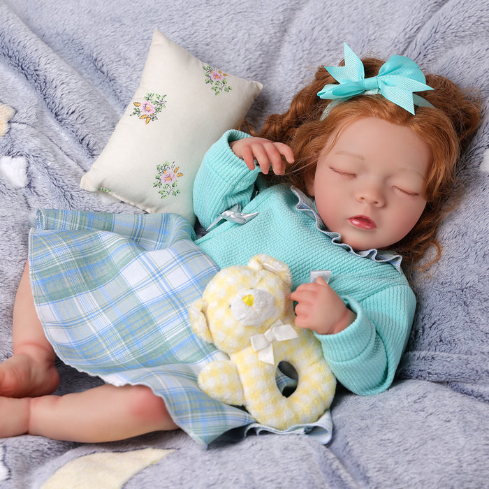 Babeside Daisy 20'' Reborn Baby Doll Girl Lovely Sleeping Mint Blue Fairy