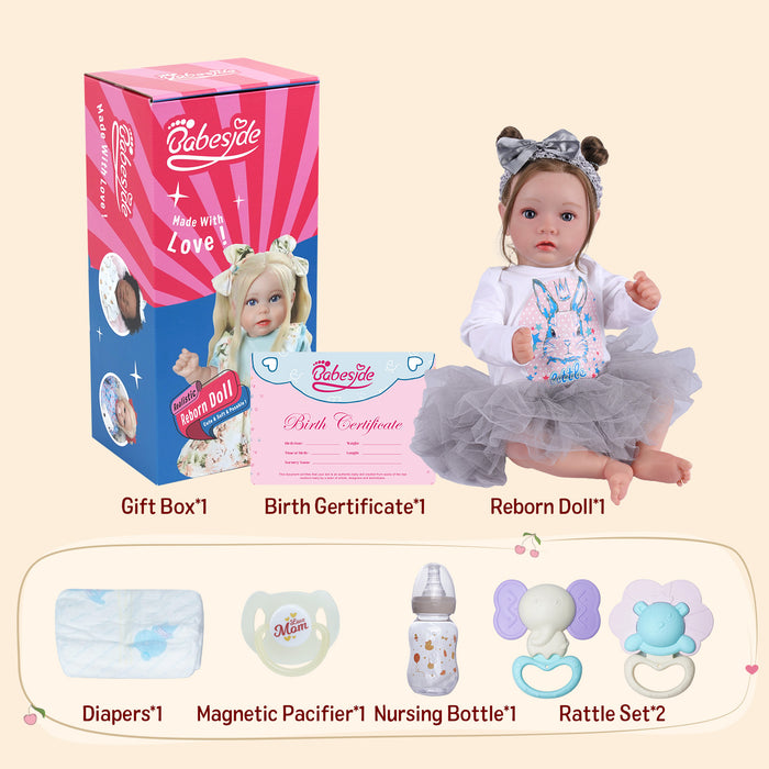 Babeside Daisy 20'' Reborn Baby Doll Princess Girl Lovely Easter