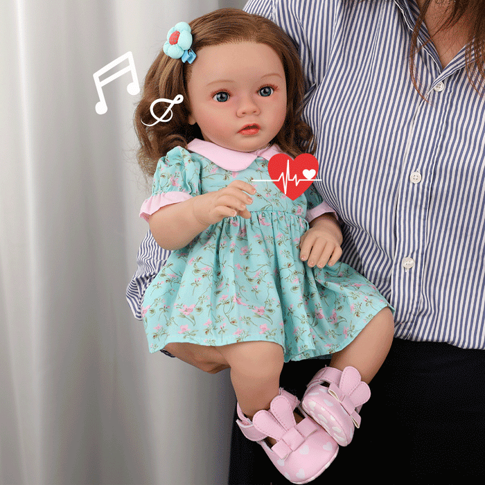 Babeside Daisy 20'' The Forest Fairy Princess with Heartbeat Coos and Breath