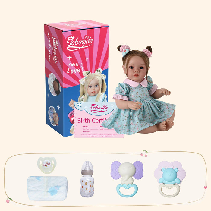 Babeside Daisy 20'' The Forest Fairy Princess with Heartbeat Coos and Breath