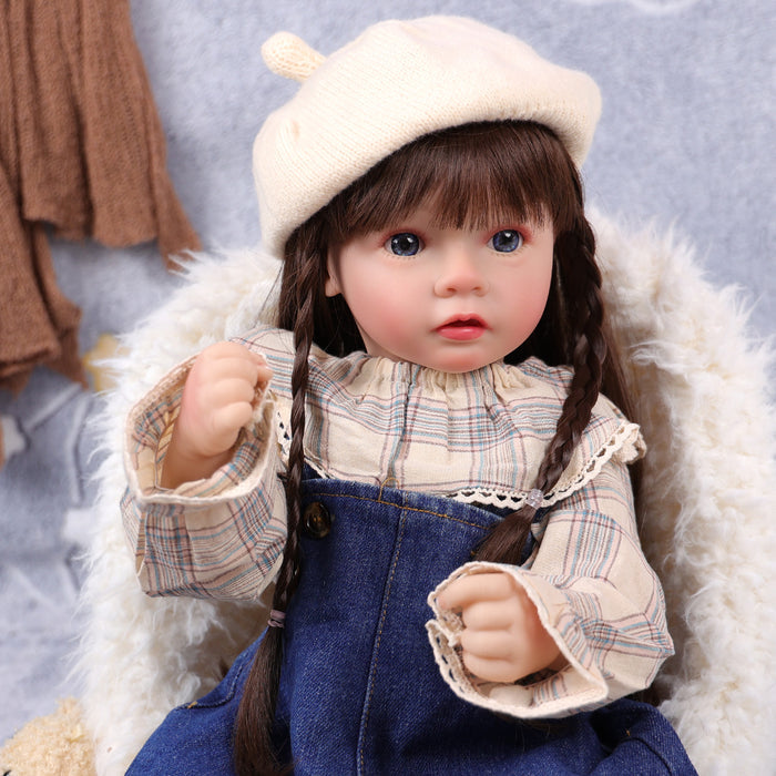 Babeside Daisy 22'' Adorable Reborn Baby Doll Blue Eyes Princess