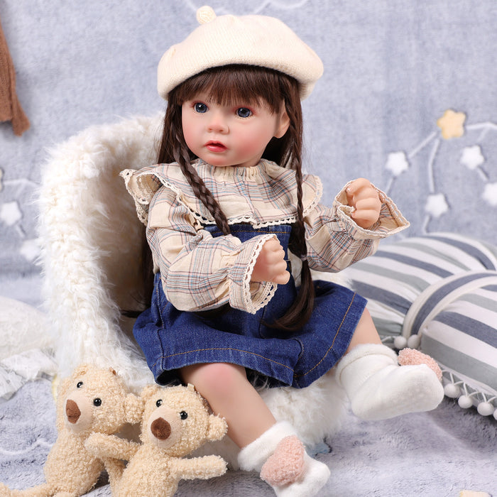 Babeside Daisy 22'' Adorable Reborn Baby Doll Blue Eyes Princess