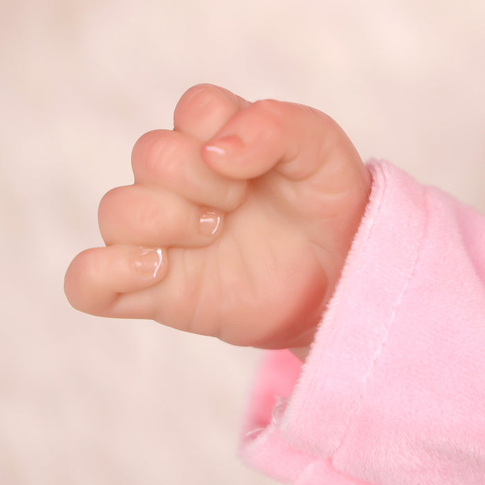 Babeside Daisy 22'' Realistic Reborn Baby Doll Adorable Girl - Pink Style Dressing