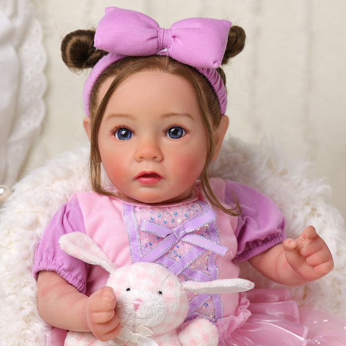 Purple And Pink Daisy / Cloth Body