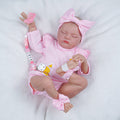 Babeside Larry 20" Realistic Reborn Baby Dolls Infant Girl Adorable Asleep Pink