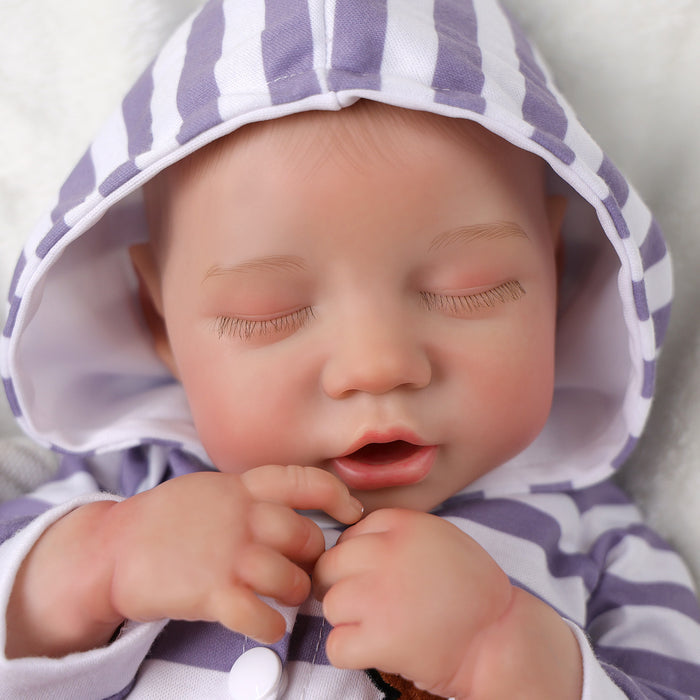 Babeside Lauren 20'' Realistic Reborn Baby Doll Sleeping Sweet Bear Boy