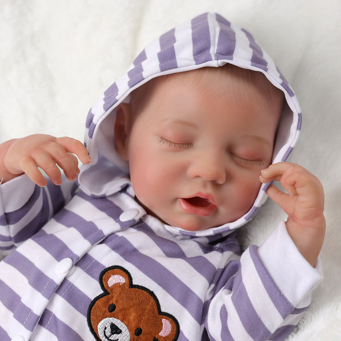 Babeside Lauren 20'' Realistic Reborn Baby Doll Sleeping Sweet Bear Boy