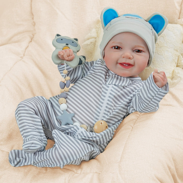 Babeside Leen 20'' Cutest Realistic Reborn Infant Baby Doll Boy