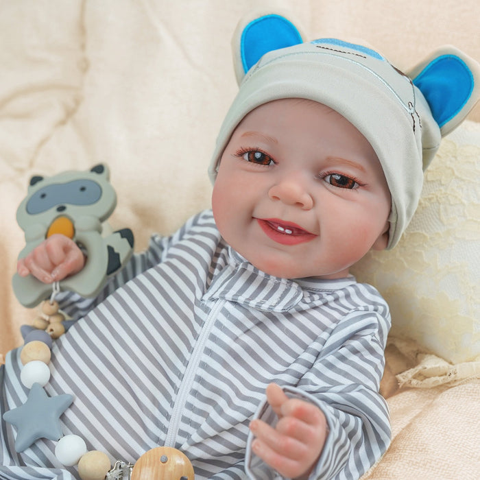 Babeside Leen 20'' Cutest Realistic Reborn Infant Baby Doll Boy