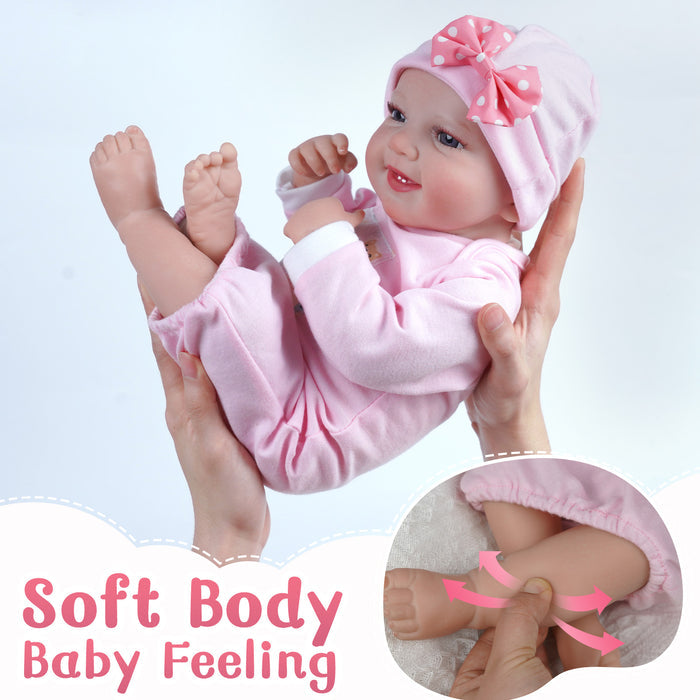 Babeside Leen 20'' Realistic Reborn Baby Doll Toddler Awake Girl