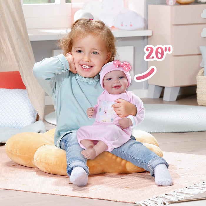 Babeside Leen 20'' Realistic Reborn Baby Doll Toddler Awake Girl
