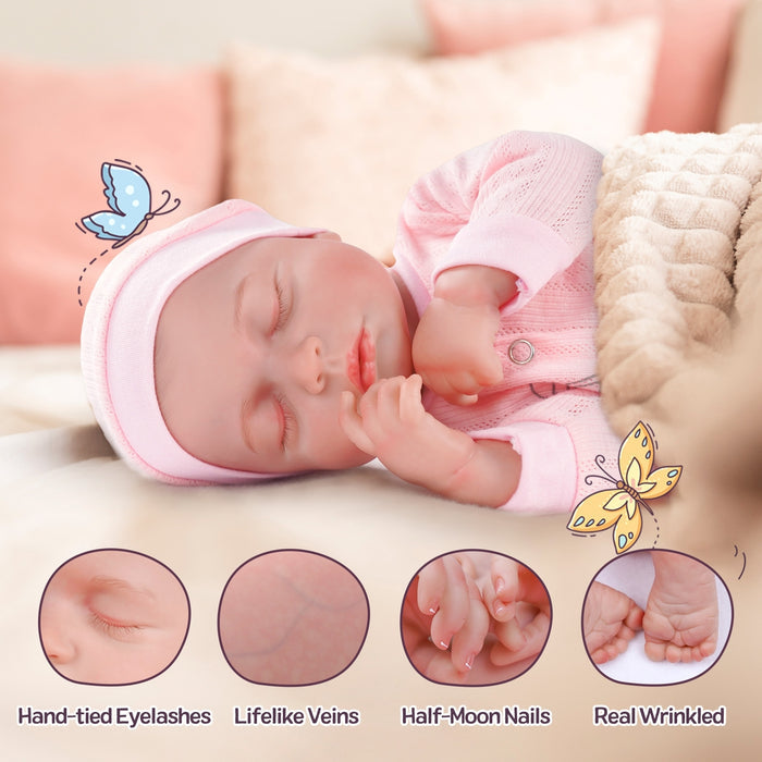 Babeside Lucy 20'' Reborn Baby Doll Charming Infant Baby Girl