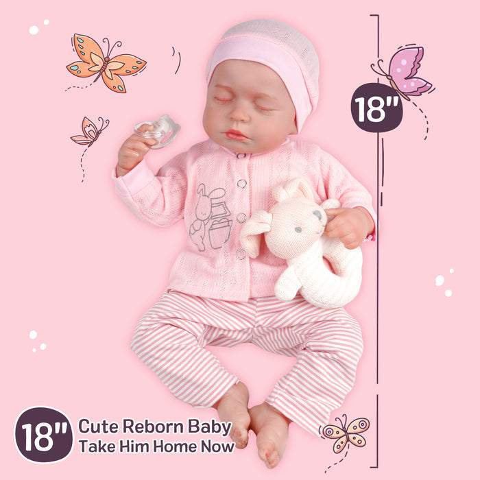 Babeside Lucy 20'' Reborn Baby Doll Charming Infant Baby Girl