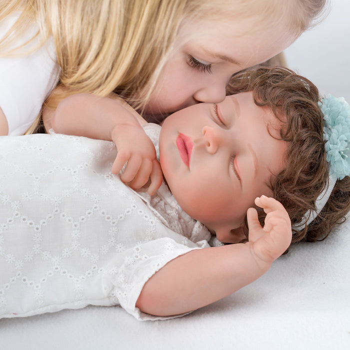 Babeside Lucy Lifelike Reborn Baby Dolls - 20 inch Baby Girl