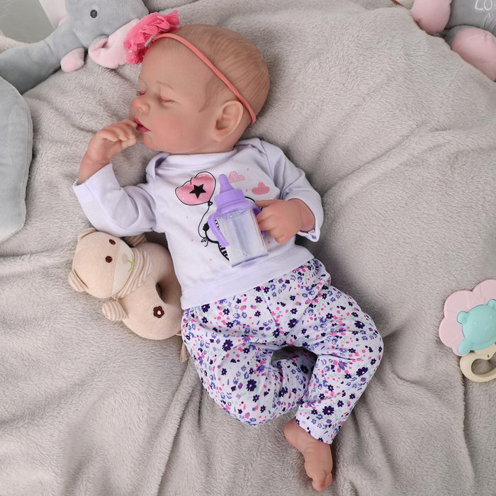Babeside Lucy Lifelike Reborn Baby Dolls - 20 inch Soft Body Realistic-Infant Boy