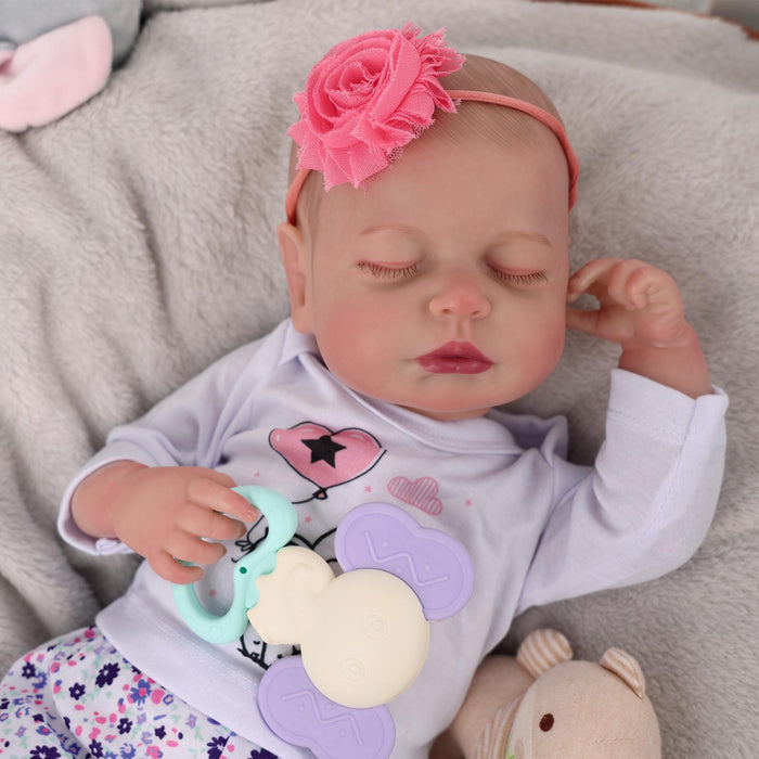 Babeside Lucy Lifelike Reborn Baby Dolls - 20 inch Soft Body Realistic-Infant Boy