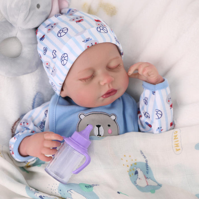 Babeside Lucy Lifelike Reborn Baby Dolls - 20'' Soft Body Realistic-Infant Boy