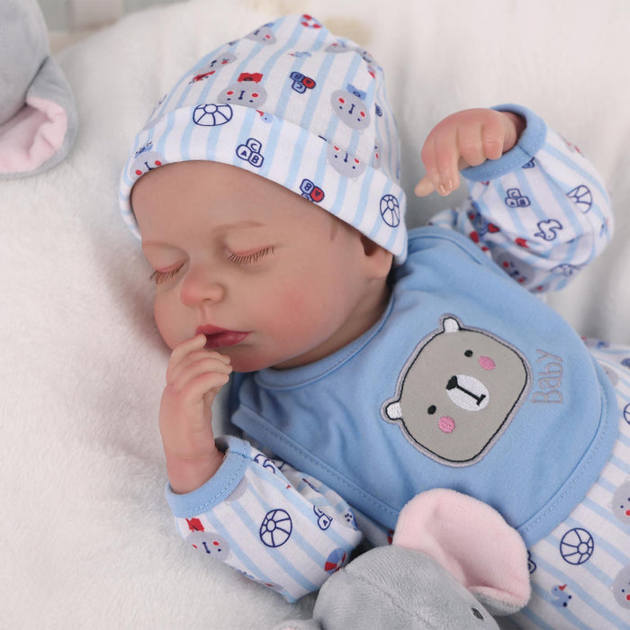 Babeside Lucy Lifelike Reborn Baby Dolls - 20'' Soft Body Realistic-Infant Boy