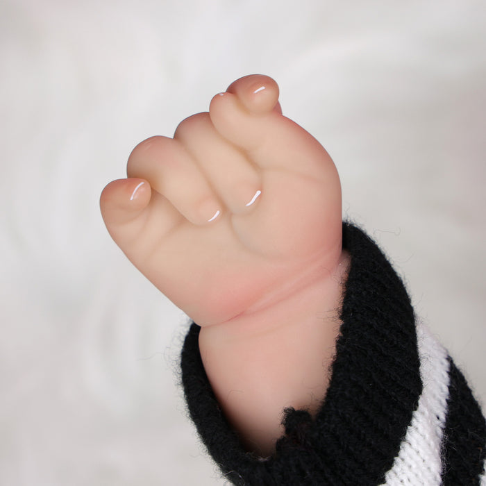 Babeside Maddy 20" Christmas Reborn Baby Doll Awake Infant Baby Girl