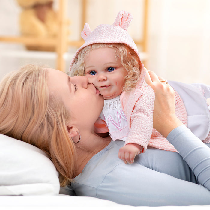 Babeside Maddy 20'' Realistic Reborn Baby Doll Lifelike Girl Awake Lovely Sweet And Soft
