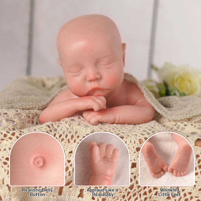 Babeside Noah 12"/16" Full Silicone Infant Baby Girl