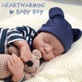 Babeside Noah 20" Realistic Reborn Baby Doll Infant Chubby Cheek Face Boy with Washable Body for Pleased Bathing