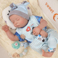 Babeside Noah 20" Realistic Reborn Infant Chubby Cheek Face Baby Doll with Washable Body for Pleased Bathing