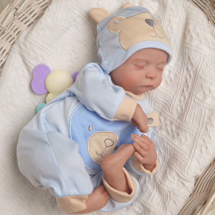 Babeside Noah 20" Sleeping Infant Baby Boy