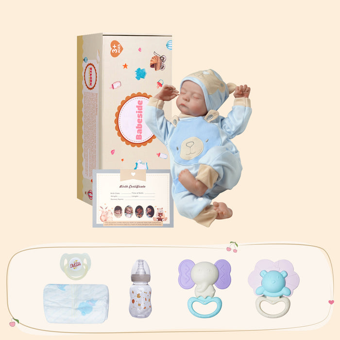Babeside Noah 20" Sleeping Infant Baby Boy
