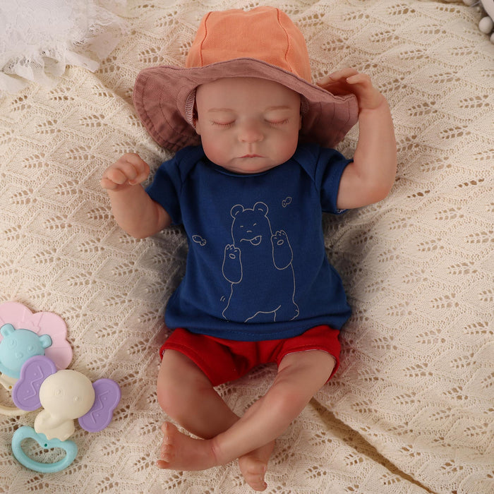Babeside Noah Realistic 20" Infant Truly Reborn Baby Doll Boy Cowboys