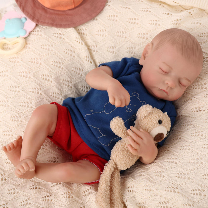 Babeside Noah Realistic 20" Infant Truly Reborn Baby Doll Boy Cowboys