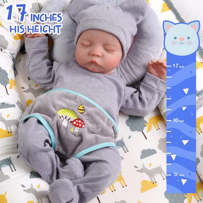 Babeside Noah Realistic 20" Infant Truly Reborn Baby Doll Boy