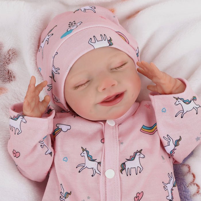 Babeside Olivia 20" Realistic Reborn Baby Dolls Infant Adorable Baby Smiling