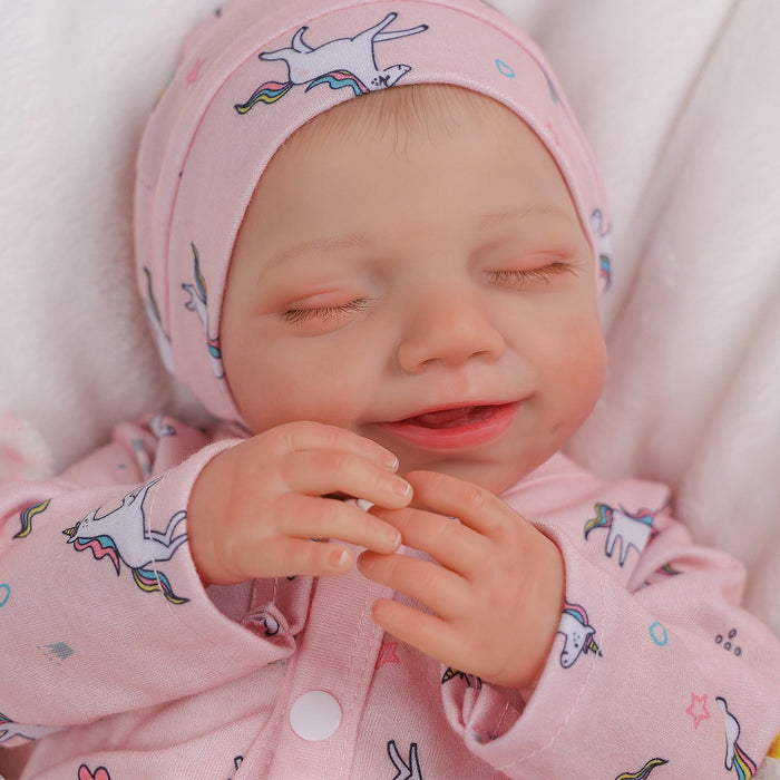 Babeside Olivia 20" Realistic Reborn Baby Dolls Infant Adorable Baby Smiling