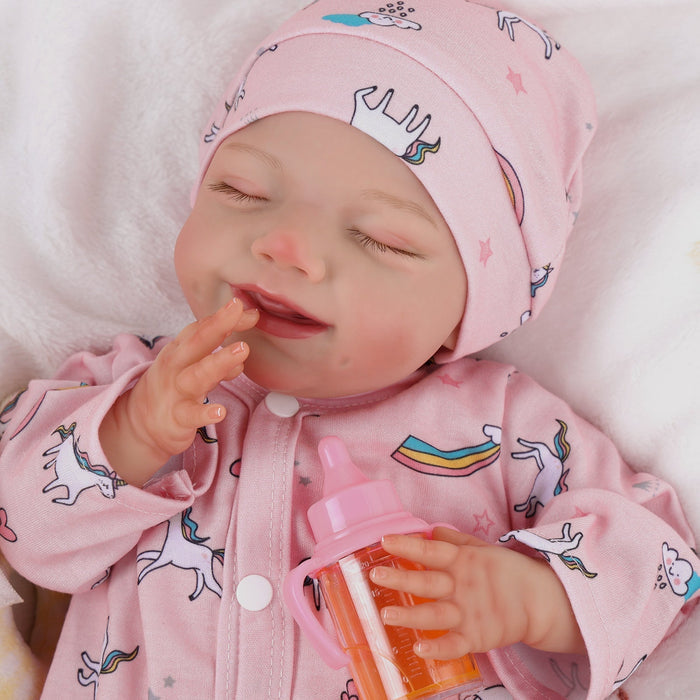 Babeside Olivia 20" Realistic Reborn Baby Dolls Infant Adorable Baby Smiling