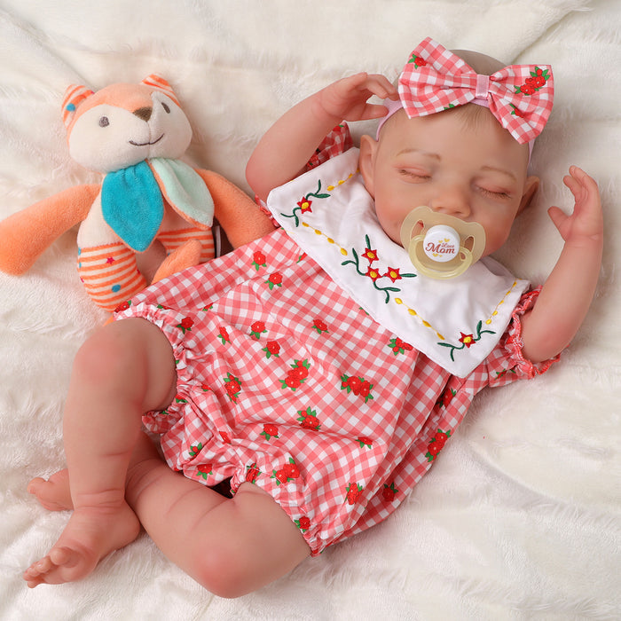 Babeside Olivia 20" Realistic Reborn Baby Dolls Infant Adorable Smiling Girl Cute Strawberry