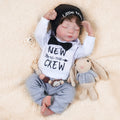 Babeside Realistic 17" Infant Truly Reborn Baby Doll Boy Aurora