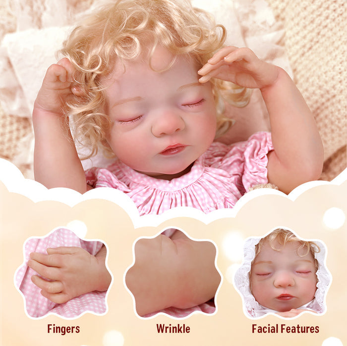 Babeside Realistic 17" Infant Truly Reborn Baby Doll Girl Aurora