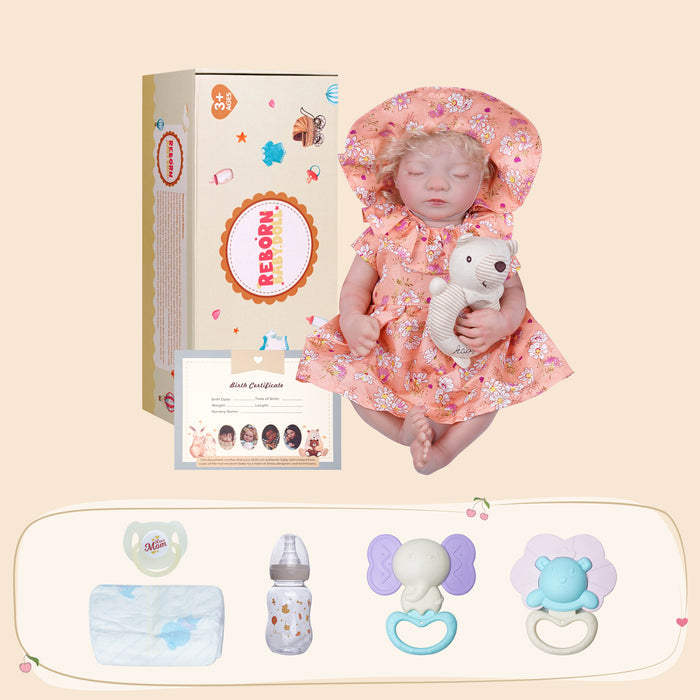 Babeside Realistic 17" Infant Truly Reborn Baby Doll Girl Aurora