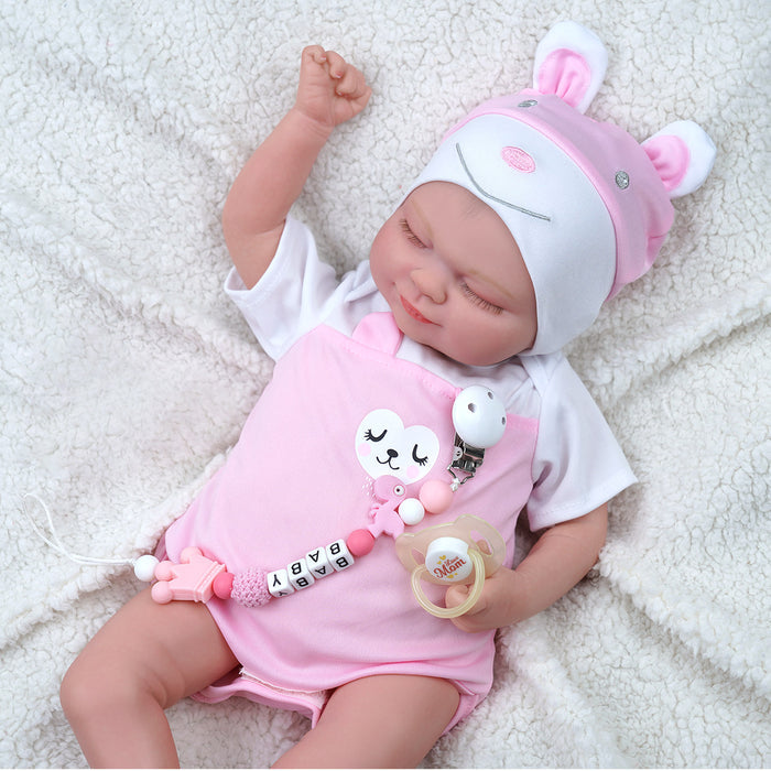 Babeside Realistic 17" Infant Truly Reborn Baby Doll Girl Skylar