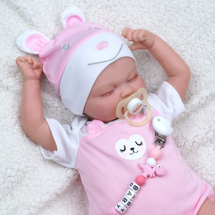 Babeside Realistic 17" Infant Truly Reborn Baby Doll Girl Skylar