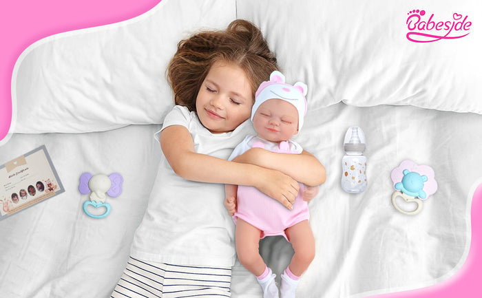 Babeside Realistic 17" Infant Truly Reborn Baby Doll Girl Skylar
