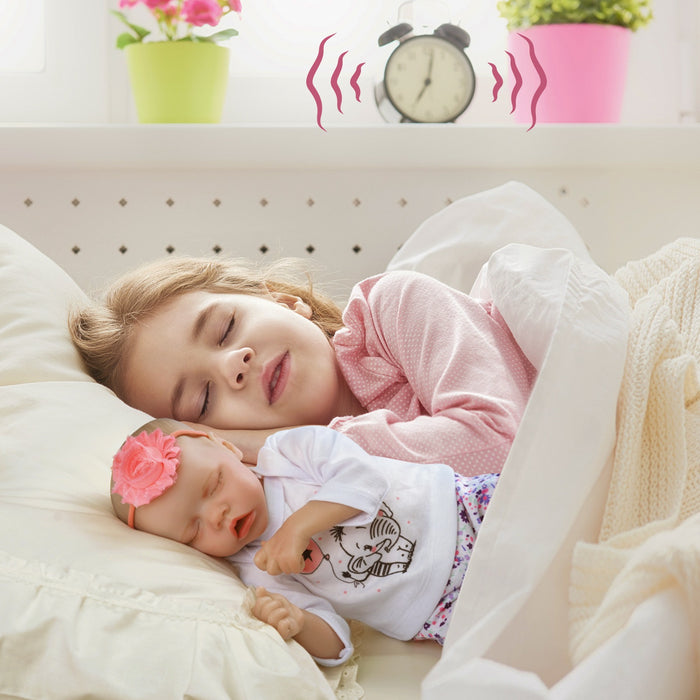 Babeside Realistic 17" Newborn Baby Girl Twinnie