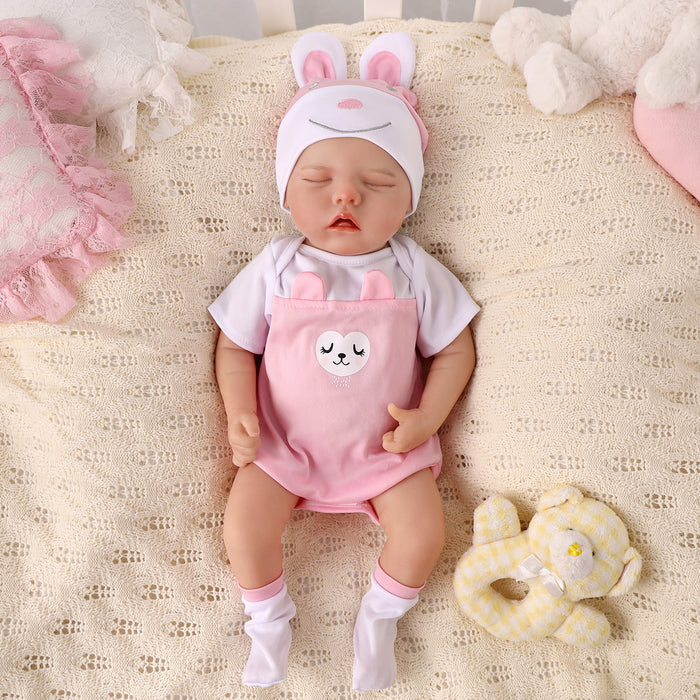 Babeside Realistic 17" Newborn Truly Reborn Baby Doll Girl Twinnie