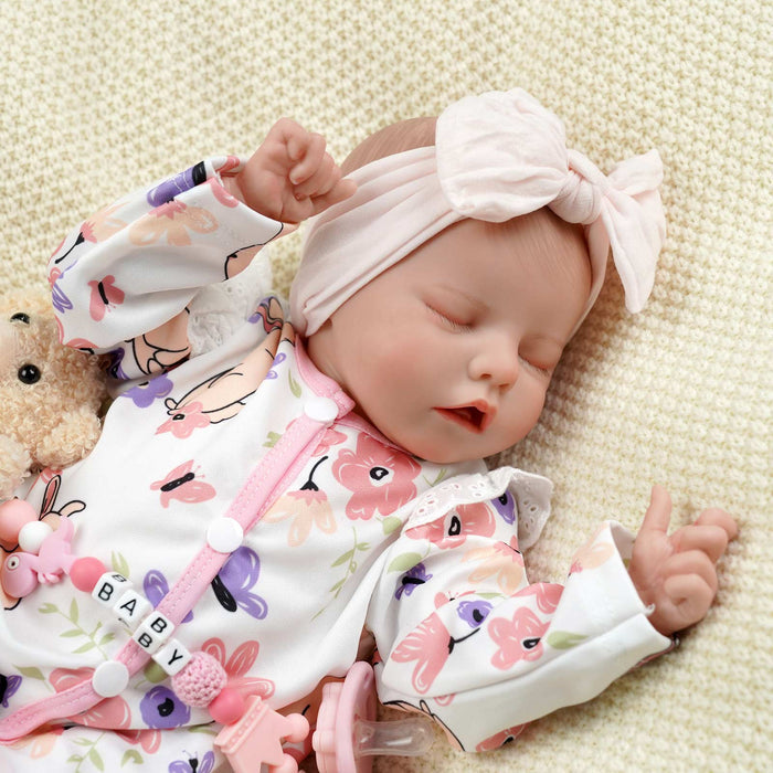 Babeside Realistic 17" Newborn Truly Reborn Baby Doll Girl Twinnie